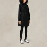 Cappotto midi doppiopetto Nero 1238 MLK 199 BLACK HARRIS WHARF LONDON 
