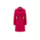 Cappotto midi doppiopetto Fuxia 1238 MLK 576 PINK HARRIS WHARF LONDON 
