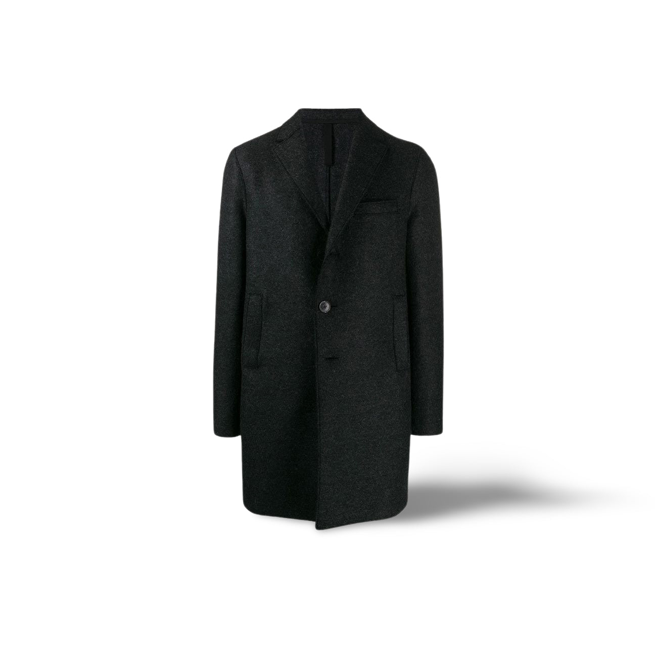 Cappotto monopetto Grigio C9101 MLK 180 ANTRACITE HARRIS WHARF LONDON 