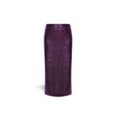 Jupe à sequins violette