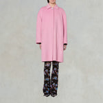 Cappotto in lana double con bottone gioiello 0609 5759 A0222 ROSA PHILOSOPHY 