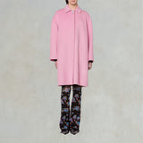 Cappotto in lana double con bottone gioiello 0609 5759 A0222 ROSA PHILOSOPHY 