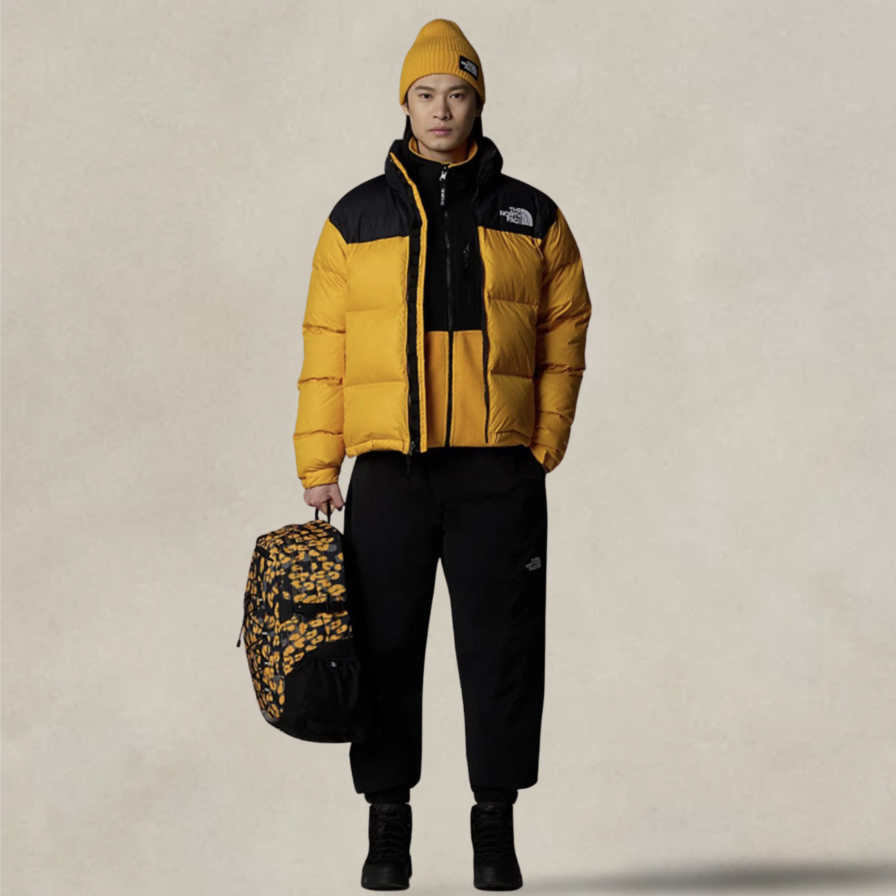 Piumino uomo Nuptse 1996 Summit Gold<BR/> NF0A3C8DZU31 ZU31 SUMMIT GOLD THE NORTH FACE 