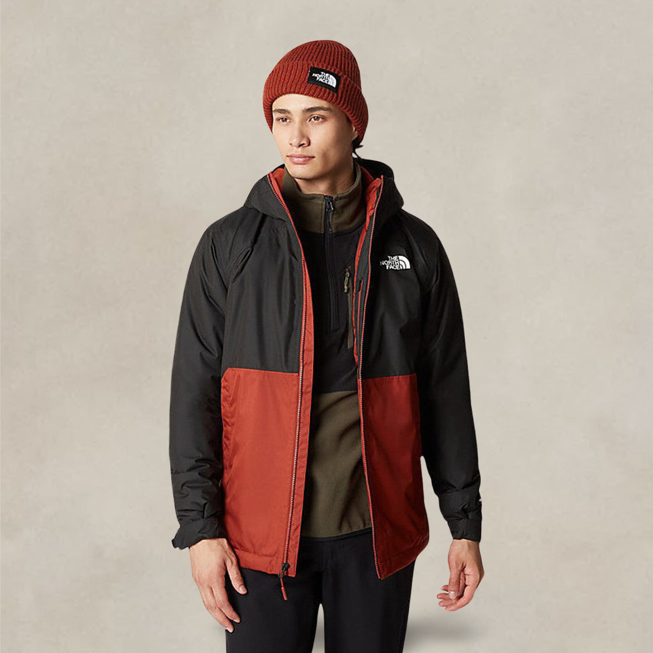 Giacca uomo Millerton Brandy Brown NF0A3YFIWEW1 WEW1 BRANDTBN THE NORTH FACE 