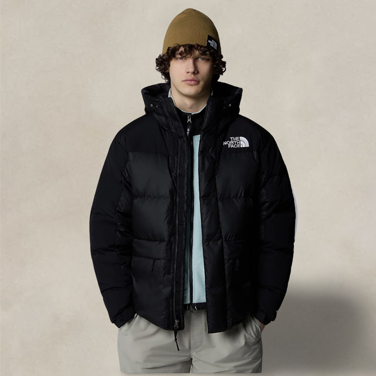 Piumino uomo Himalayan Nero NF0A4QYXJK31 TNF BLACK THE NORTH FACE 