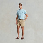 T-Shirt con taschino Azzurro<BR/> 7108357560 016 POW BLUE POLO RALPH LAUREN 