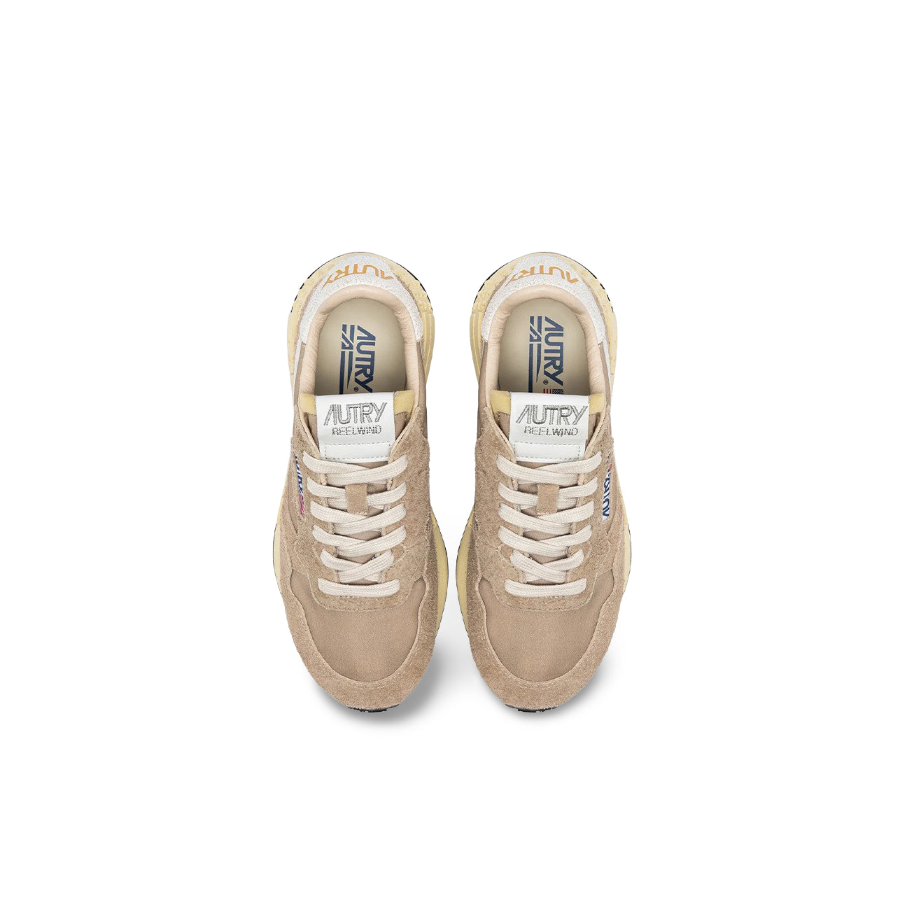 Sneakers uomo Reelwind Low NC08 Beige A100WWLM NC08 CRACK PEPPER AUTRY 