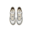Baskets médaillées Donna Low WB18 Argento