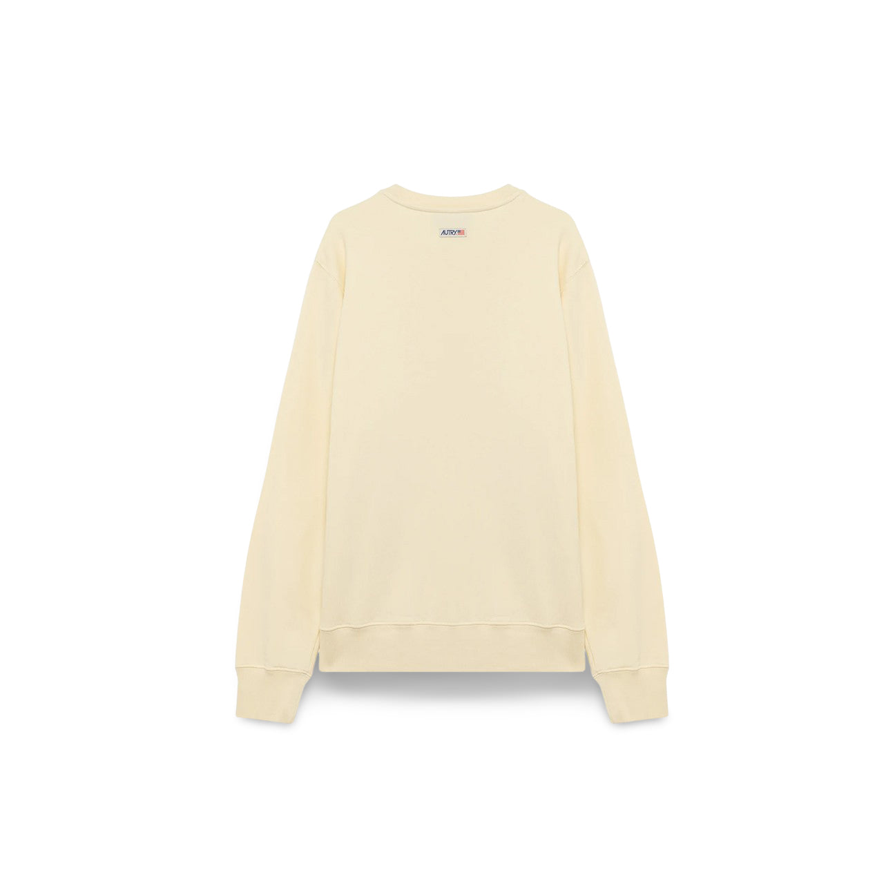 Felpa uomo girocollo Avorio A200SWPM 01JS BIANCO AUTRY 