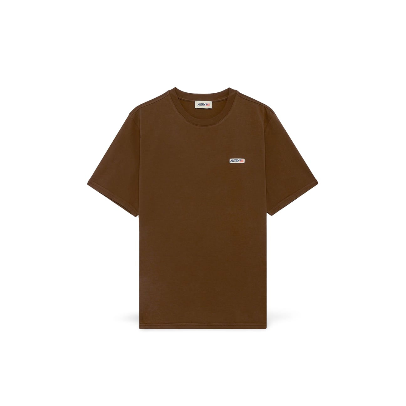 T-Shirt uomo girocollo Marrone A200TSPM08 CC CHOCO AUTRY 
