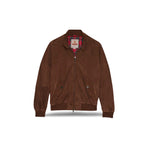 Giubbotto uomo G9 in pelle scamosciata Chocolate BRCPS0090 711 CHOCOLATE BARACUTA 