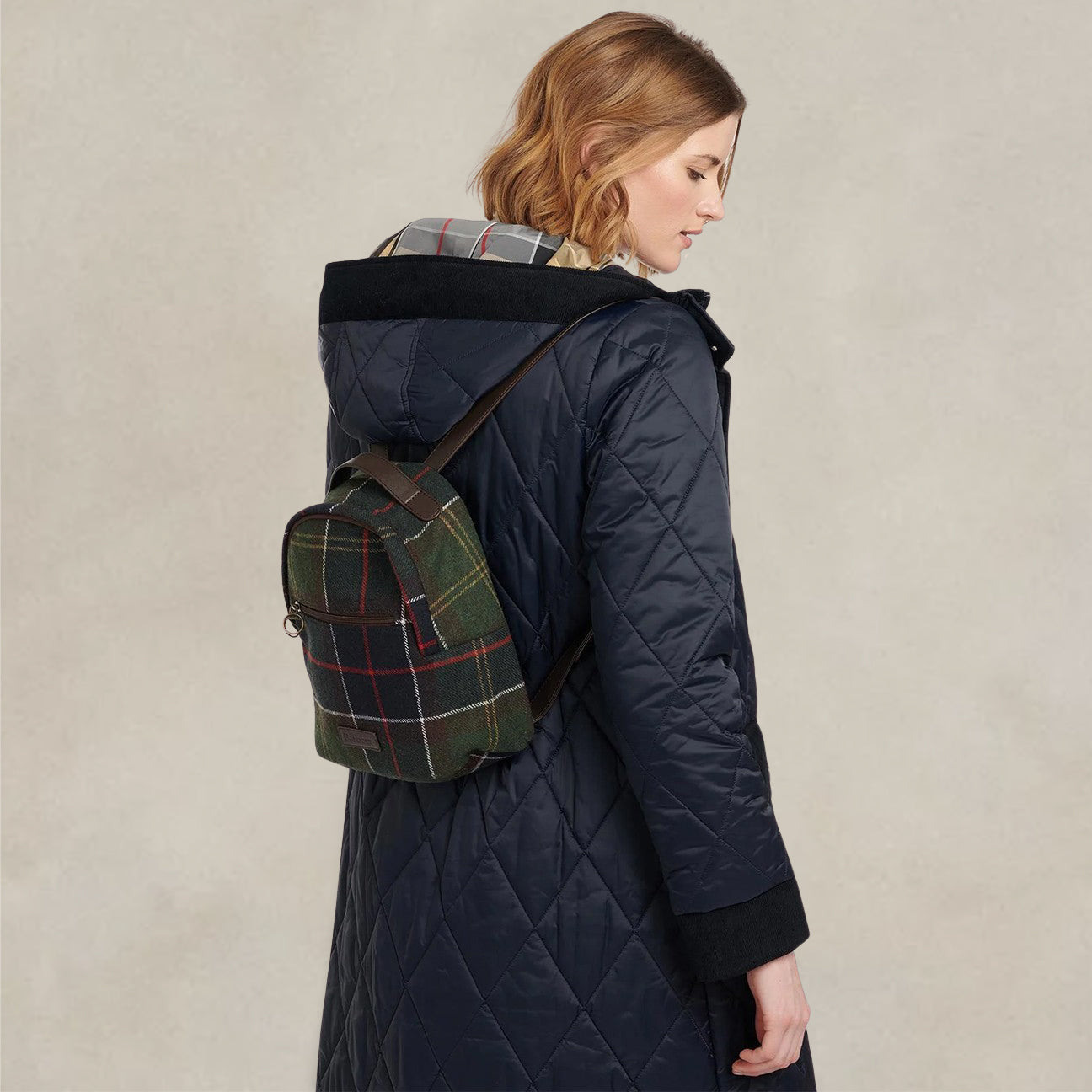 Zaino donna Caley Tartan LBA0342 TN11 BARBOUR 