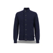 Patch Blue Men's Cardigan