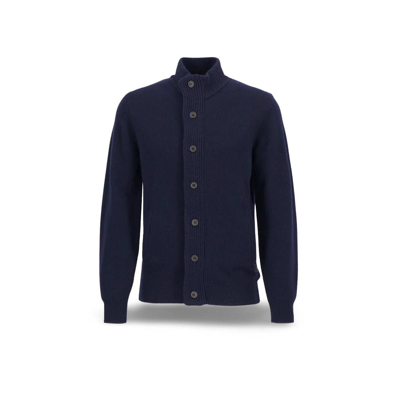 Cardigan uomo Patch Blue MKN0731 NY91 NAVY BARBOUR 