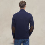 Cardigan uomo Patch Blue MKN0731 NY91 NAVY BARBOUR 