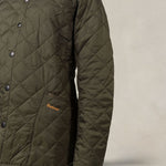 Giacca uomo trapuntata Liddesdale Olive MQU0240 OL71 OLIVE BARBOUR 