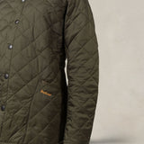Giacca uomo trapuntata Liddesdale Olive MQU0240 OL71 OLIVE BARBOUR 