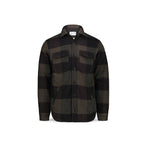 Overshirt uomo Denali Wool Check Verde 5001 DENALI CHECK1 BL'KER 