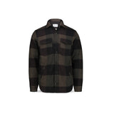 Overshirt uomo Denali Wool Check Verde 5001 DENALI CHECK1 BL'KER 
