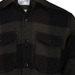 Overshirt uomo Denali Wool Check Verde 5001 DENALI CHECK1 BL'KER 