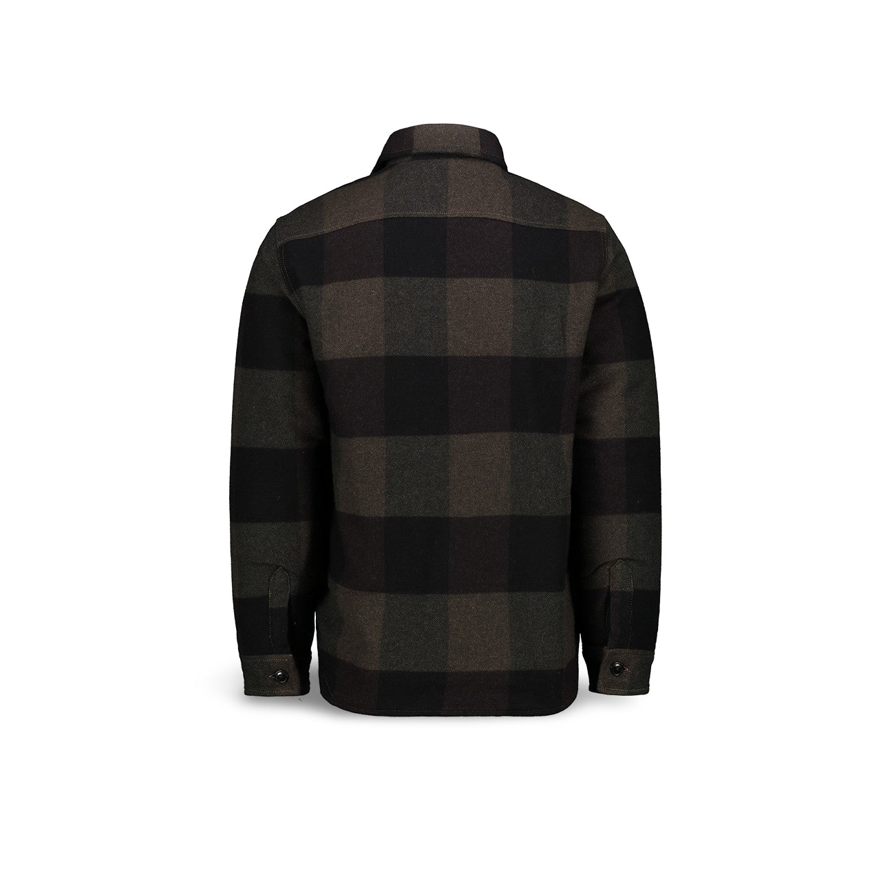Overshirt uomo Denali Wool Check Verde 5001 DENALI CHECK1 BL'KER 