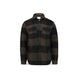 Overshirt uomo Denali Wool Check Verde 5001 DENALI CHECK1 BL'KER 