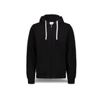 Felpa uomo con zip e cappuccio Nero BLKM4004 PRINCENTON BLACK BL'KER 