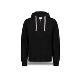 Felpa uomo con zip e cappuccio Nero BLKM4004 PRINCENTON BLACK BL'KER 