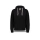 Felpa uomo con zip e cappuccio Nero BLKM4004 PRINCENTON BLACK BL'KER 