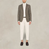Pantalone uomo Portobello in twill Burro PORTOBELLO 424169 103 BURRO BRIGLIA1949 