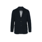 Giacca monopetto in jersey Blue CN4440 851 BLUE CIRCOLO1901 