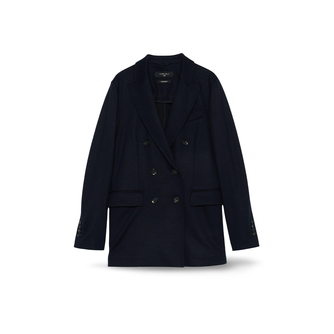 Giacca donna doppiopetto Blue FD3325 C13 BLUE CIRCOLO1901 