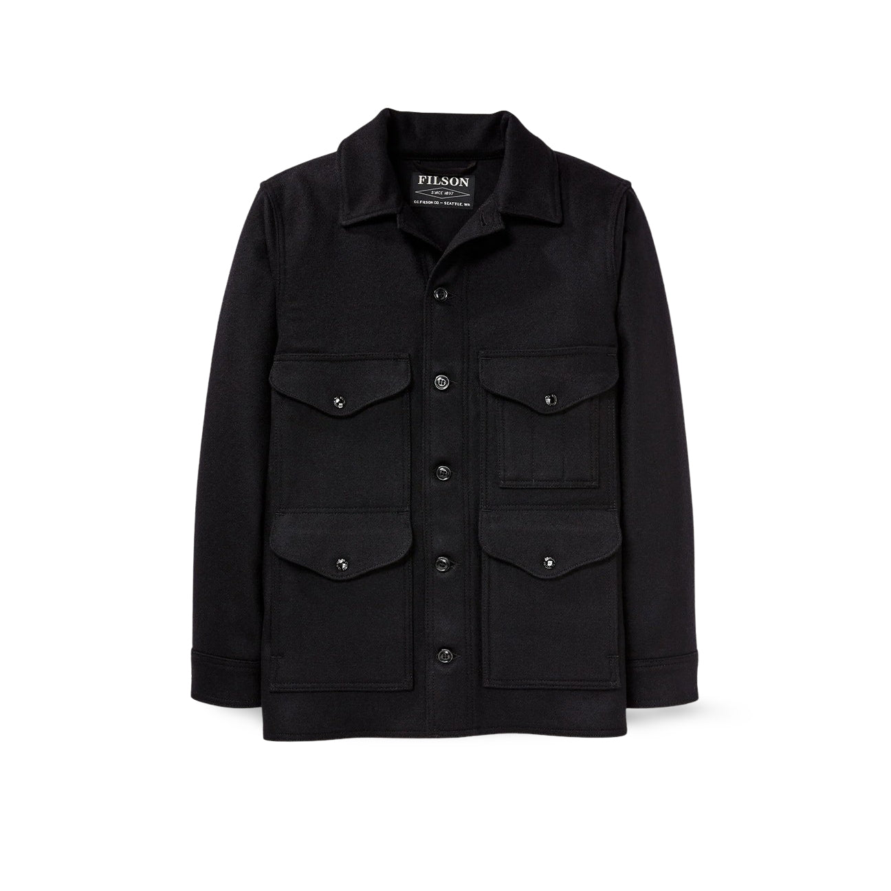 Giacca Mackinaw Blue FMCPS0015 411 DARK NAVY FILSON 