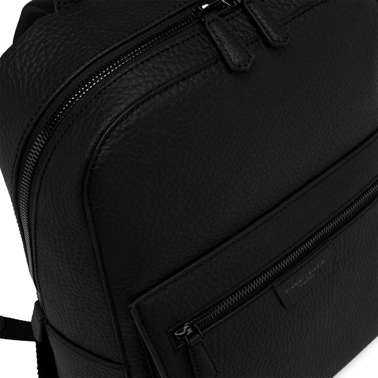 Zaino uomo in pelle Nero B18270 QNT 001 NERO GIANNI CHIARINI 