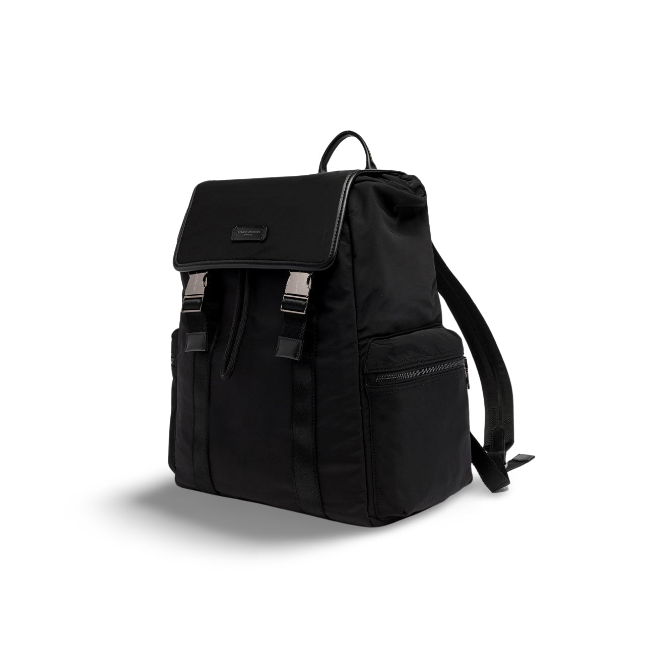 Zaino uomo in nylon Nero B18416 NYL 001 NERO GIANNI CHIARINI 