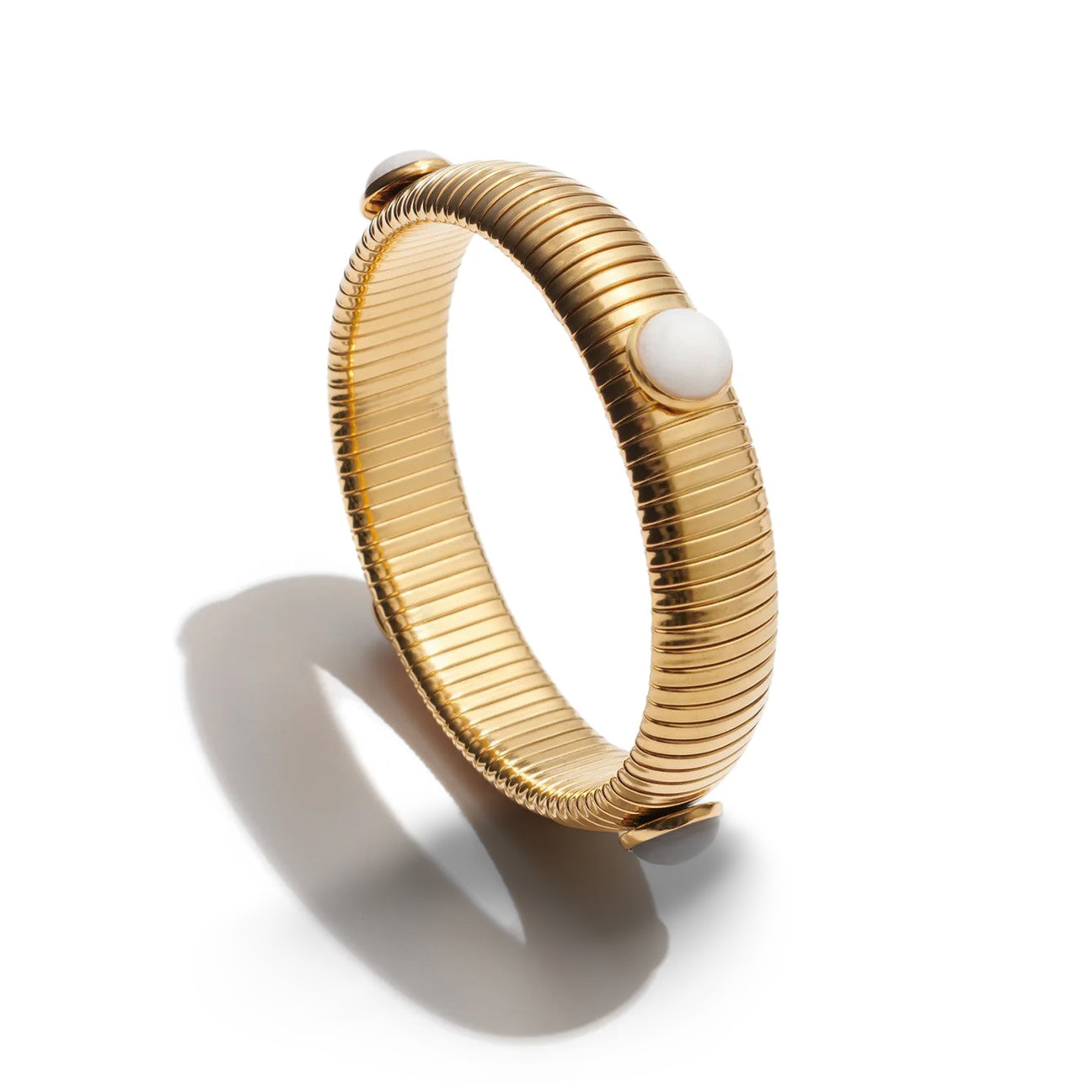Bracciale in ottone White SUELLEN MEDIO WHITE MARINA FOSSATI 