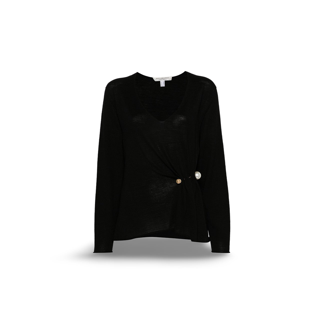 Maglia in lana Nero 242C0920 7100 555 NERO PHILOSOPHY 
