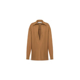 Blusa in tropical wool Beige 242G 0206 5727 0096 MARRONE PHILOSOPHY 