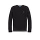 Maglia donna girocollo a trecce Nero 211910421 015 POLO BLACK POLO RALPH LAUREN 