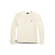 Pull homme en laine et cachemire crème