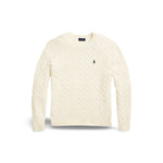 Maglia uomo in lana e cashmere Panna 710876762 010 ANDOVER CREAM POLO RALPH LAUREN 