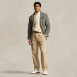 Maglia uomo in lana e cashmere Panna 710876762 010 ANDOVER CREAM POLO RALPH LAUREN 