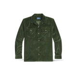 Camicia uomo Work in velluto Olive 710876980 014 ESTATE OLIVE POLO RALPH LAUREN 