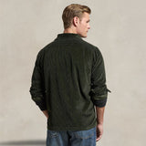 Camicia uomo Work in velluto Olive 710876980 014 ESTATE OLIVE POLO RALPH LAUREN 