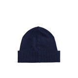 Berretto in lana con Pony Blue 710886137 002 HUNTER NAVY POLO RALPH LAUREN 