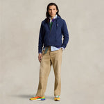Felpa uomo Full Zip Blue 710916692 014 CRUISE NAVY POLO RALPH LAUREN 