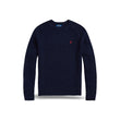 Maglia uomo in lana Donegal Blue