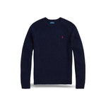 Maglia uomo in lana Donegal Blue 710946146 001 NAVY DONEGAL POLO RALPH LAUREN 