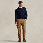 Maglia uomo in lana Donegal Blue 710946146 001 NAVY DONEGAL POLO RALPH LAUREN 