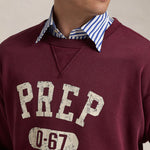 Maglia uomo girocollo Donegal Wine 710950802 001 CLASSIC WINE POLO RALPH LAUREN 